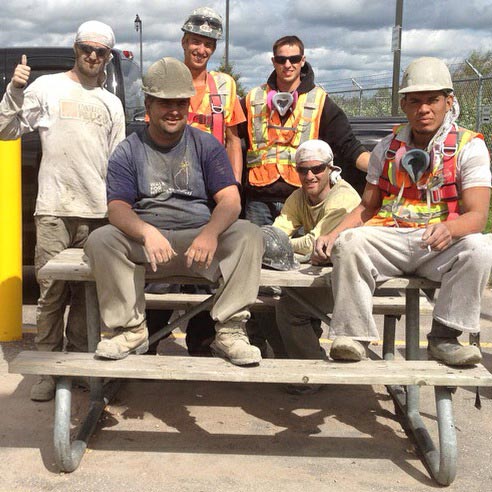 team HCM Shotcrete Team